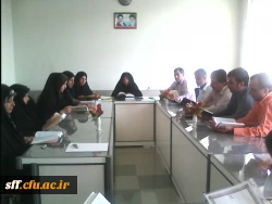 جلسه قرائت قرآن  همکاران