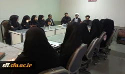 بازدید بازرس تعلیم و تربیت سازمان بسیج دانشجویی کشور حجت الاسلام و المسلمین فروتن از حلقه های صالحین مرکز آموزش عالی سلمان فارسی