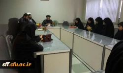 بازدید بازرس تعلیم و تربیت سازمان بسیج دانشجویی کشور حجت الاسلام و المسلمین فروتن از حلقه های صالحین مرکز آموزش عالی سلمان فارسی