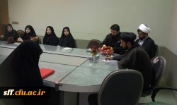 بازدید بازرس تعلیم و تربیت سازمان بسیج دانشجویی کشور حجت الاسلام و المسلمین فروتن از حلقه های صالحین مرکز آموزش عالی سلمان فارسی