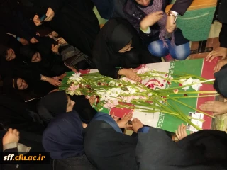 مراسم استقبال از شهید دهقان