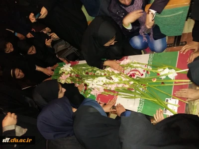 مراسم استقبال از شهید دهقان