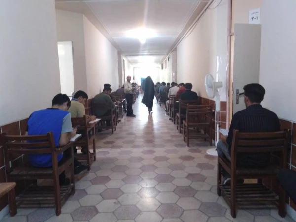 برگزاری امتحانات پایانی دانشجویان