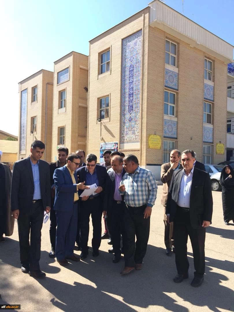 دیدار جناب آقای دکتر خینفر از واحددانشگاهی سلمان فارسی شیرا ز