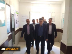 دیدار جناب آقای دکتر خینفر از واحددانشگاهی سلمان فارسی شیرا ز