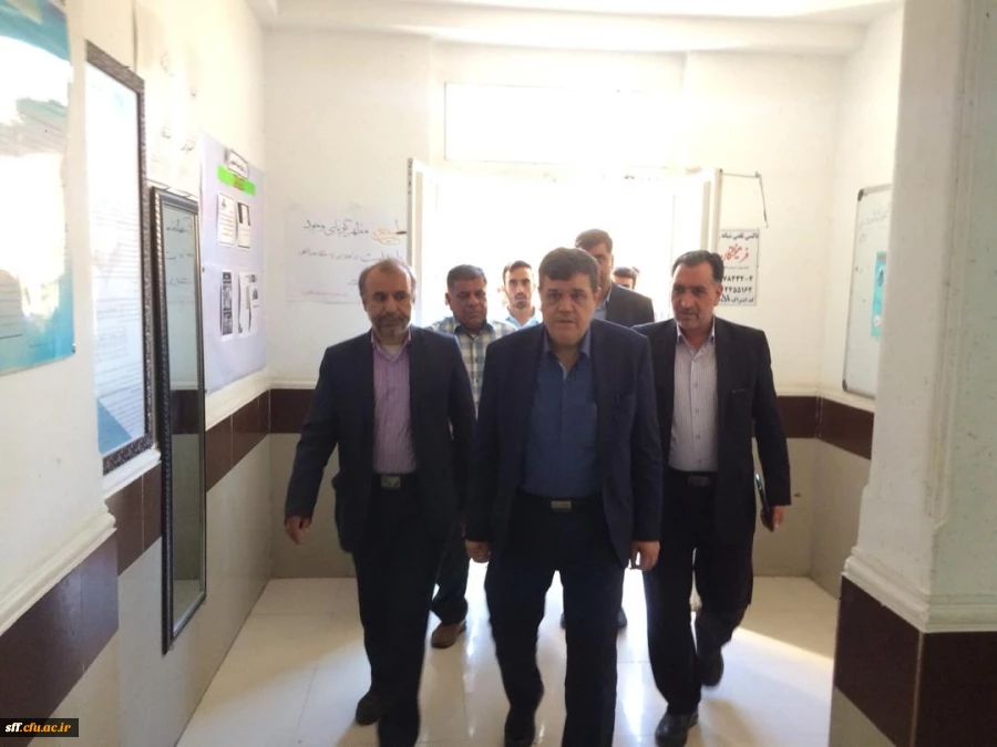 دیدار جناب آقای دکتر خینفر از واحددانشگاهی سلمان فارسی شیرا ز