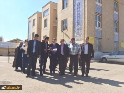 دیدار یک ساعته رئیس دانشگاه فرهنگیان جناب آقای دکتر خنیفر از واحد دانشگاهی سلمان فارسی شیراز