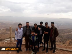 کوهنوردی دانشجویان و کارشناس فرهنگی واحد دانشگاهی سلمان فارسی در پارک کوهستانی دراک