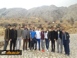 کوهنوردی دانشجویان و کارشناس فرهنگی واحد دانشگاهی سلمان فارسی در پارک کوهستانی دراک
