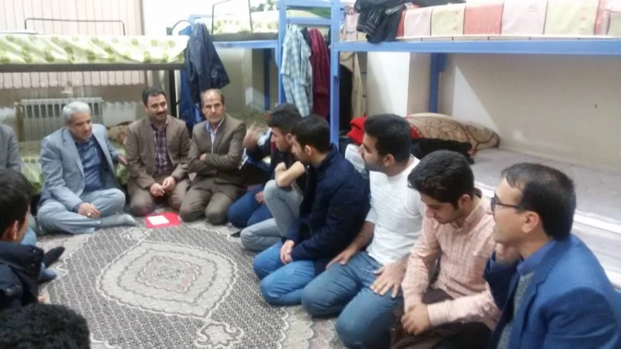 دیدار صمیمانه مدیر کل دانشجویی دانشگاه فرهنگیان با دانشجو معلمان واحد سلمان فارسی 8