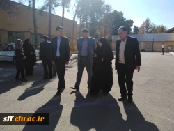 دیدار دکتر علی نژاد معاون محترم امور دانشجویی دانشگاه فرهنگیان از قسمت های مختلف واحد سلمان فارسی شیراز  5
