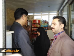 دیدار دکتر علی نژاد معاون محترم امور دانشجویی دانشگاه فرهنگیان از قسمت های مختلف واحد سلمان فارسی شیراز  6