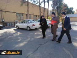 دیدار دکتر علی نژاد معاون محترم امور دانشجویی دانشگاه فرهنگیان از قسمت های مختلف واحد سلمان فارسی شیراز  7