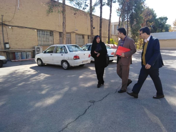 دیدار دکتر علی نژاد معاون محترم امور دانشجویی دانشگاه فرهنگیان از قسمت های مختلف واحد سلمان فارسی شیراز  7