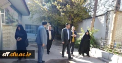 دیدار دکتر علی نژاد معاون محترم امور دانشجویی دانشگاه فرهنگیان از قسمت های مختلف واحد سلمان فارسی شیراز  8