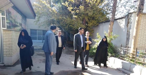 دیدار دکتر علی نژاد معاون محترم امور دانشجویی دانشگاه فرهنگیان از قسمت های مختلف واحد سلمان فارسی شیراز  8