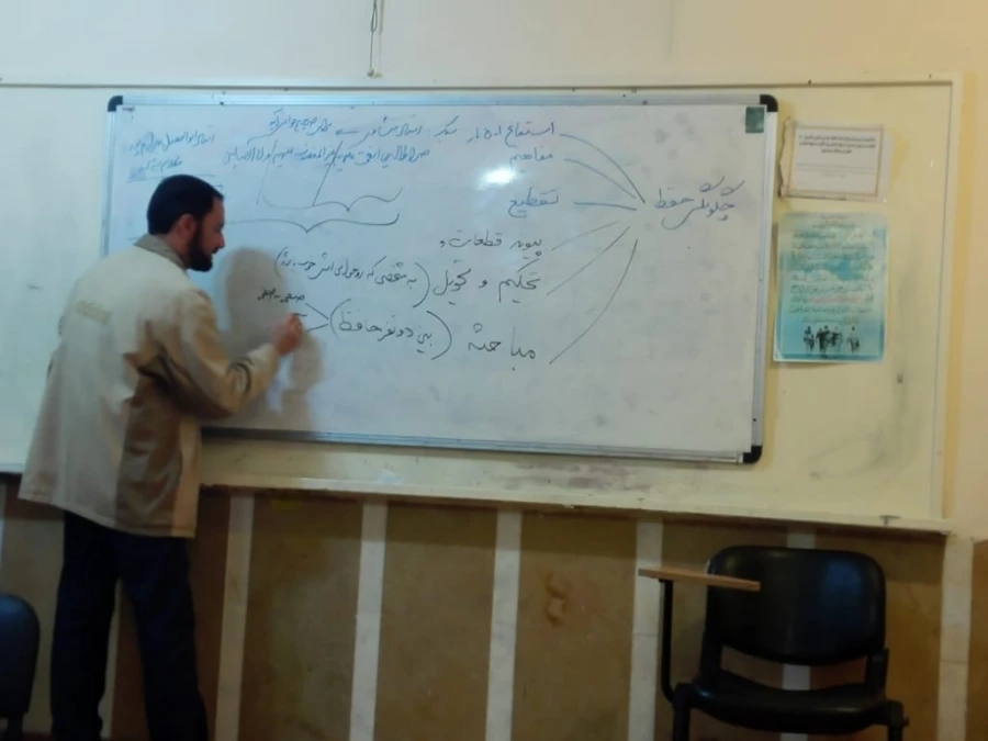 کارگاه روش حفظ قران کریم
اولین کارگاه روش حفظ قران کریم با حضور استاد مهدی کشاورز قاری و حافظ بین المللی قرآن کریم  2