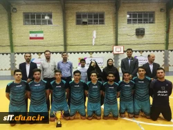 قهرمانی تیم فوتسال تربیت بدنی واحد دانشگاهی سلمان فارسی شیراز  3