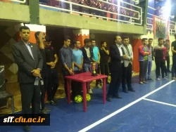 قهرمانی تیم فوتسال تربیت بدنی واحد دانشگاهی سلمان فارسی شیراز 2