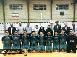 قهرمانی تیم فوتسال تربیت بدنی واحد دانشگاهی سلمان فارسی شیراز 3