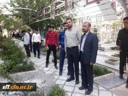 زیارت قبور شهدا شیراز با حضور دانشجو معلمان واحد دانشگاهی سلمان فارسی شیراز همراه با کارشناس فرهنگی و مسئول بسیج اساتید دانشگاه  4