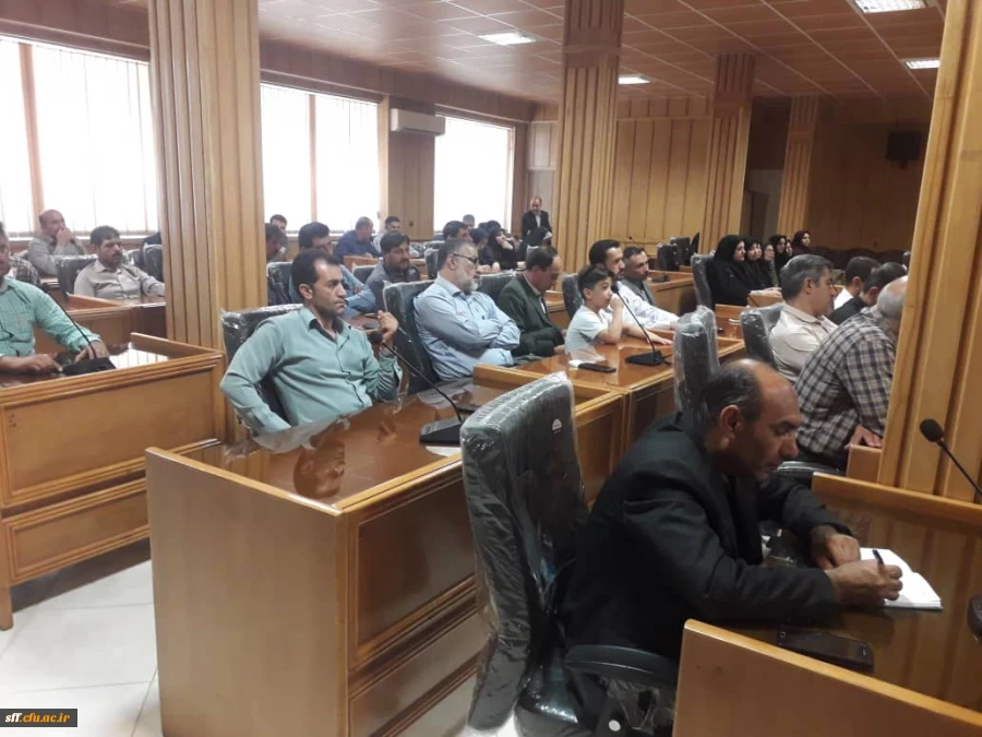 دیدار صمیمانه دکتر حسین افلاکی فرد مدیریت دانشگاه فرهنگیان استان فارس با کارکنان دانشگاه 7