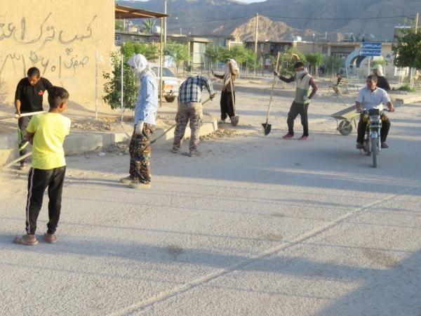 برگزاری اردوی جهادی دانشجو معلمان دانشگاه فرهنگیان در تابستان 98 توسط گروه جهادی شهید مسعود طاهرى بسیج دانشجویى دانشگاه فرهنگیان فارس از تاریخ ۳۰ مرداد ماه لغایت ۷ شهریور ١٣٩٨ در روستای بانوج از توابع شهرستان داراب 2