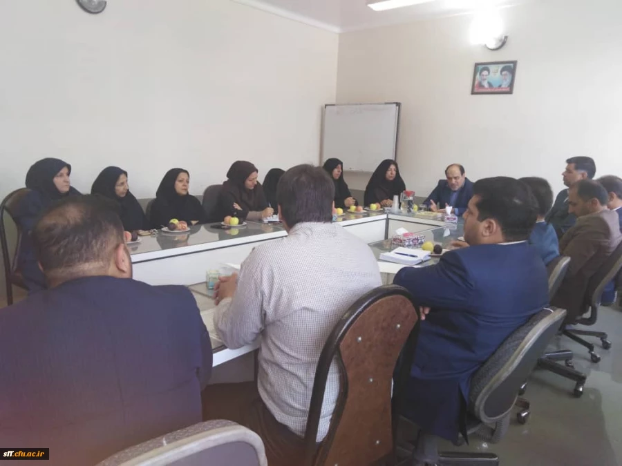 برگزاری جلسه شورای اداری واحد دانشگاهی سلمان فارسی با حضور مدیریت محترم دانشگاه فرهنگیان استان فارس 5