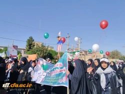 مقام معظم رهبری : 13 آبان نماد طمع ورزی آمریکا، وابستگی رژیم طاغوت، ایستادگی ایمان متکی به بصیرت، پیشقراولی نسل جوان در صحنه، و شجاعت و جسارت نسل جوان انقلابی است 5