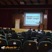 برگزاری همایش پدافند غیرعامل در واحد دانشگاهی سلمان فارسی شیراز 
این همایش با حضور کارکنان مدیریت استانی به همراه دانشجو معلمان و کارکنان پردیس ها و مراکز برگزار شد
جناب سروان سبزلون از پلیس فتا اطلاعات لازم در مورد فضای مجازی و خطرات آن را برای حضار به ت