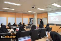 بازدید دانشجو معلمان کانون علمی واحد دانشگاهی سلمان فارسی شیراز از مرکز ISC 5