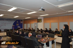 بازدید دانشجو معلمان کانون علمی واحد دانشگاهی سلمان فارسی شیراز از مرکز ISC 6