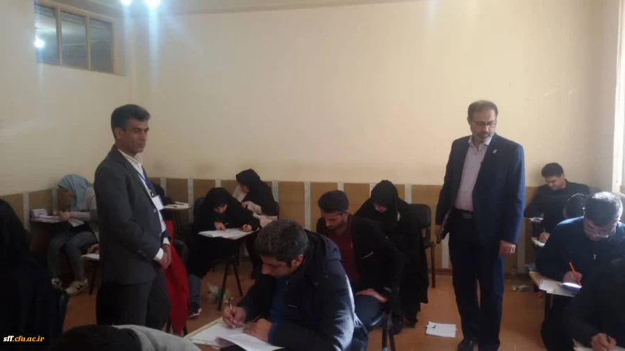 آزمون اصلح ماده 28 در تاریخ 98/09/29 در واحد دانشگاهی سلمان فارسی با حضور آقای میریونسی از سازمان مرکزی و عوامل اجرایی این آزمون برگزار شد  2