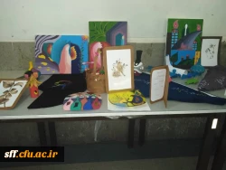 برگزاری نمایشگاه دست ساخته های دانشجو معلمان رشته هنر  4