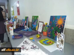 برگزاری نمایشگاه دست ساخته های دانشجو معلمان رشته هنر  5
