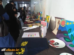 برگزاری نمایشگاه دست ساخته های دانشجو معلمان رشته هنر  8