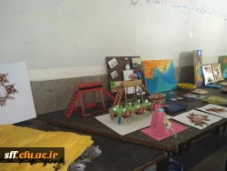 برگزاری نمایشگاه دست ساخته های دانشجو معلمان رشته هنر  11