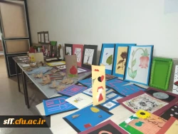 برگزاری نمایشگاه دست ساخته های دانشجو معلمان رشته هنر  12