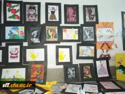 نمایشگاه دست ساخته های دانشجویان رشته علوم تربیتی کارگاه هنر با استاد جنتی 8