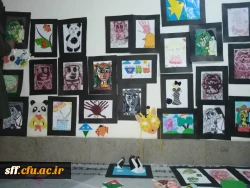 نمایشگاه دست ساخته های دانشجویان رشته علوم تربیتی کارگاه هنر با استاد جنتی 10