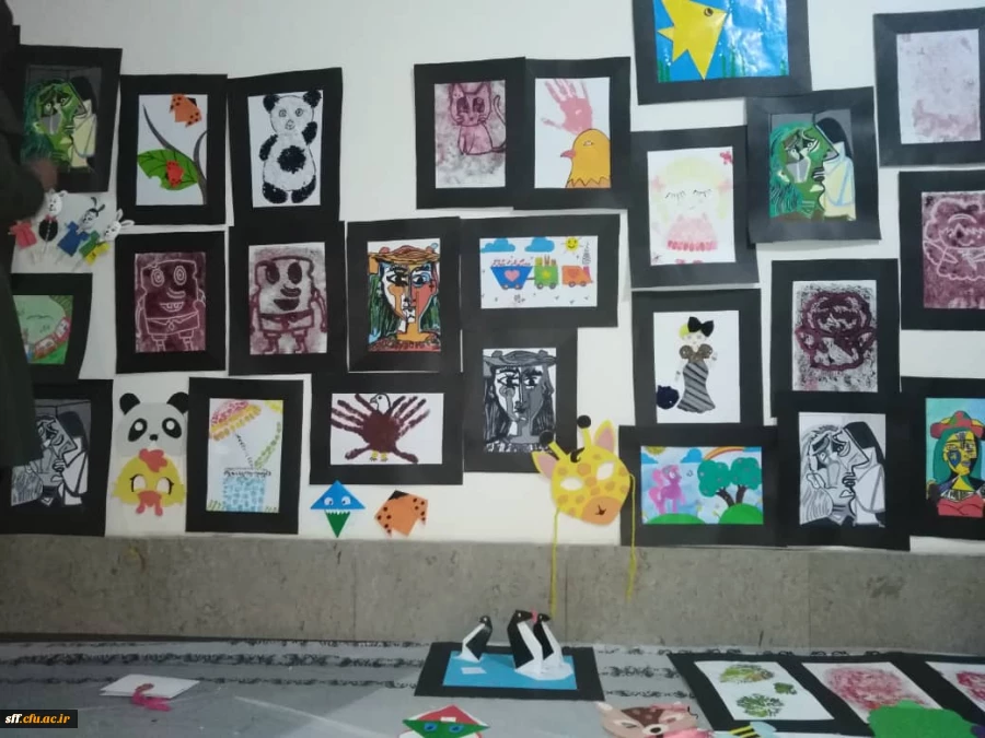 نمایشگاه دست ساخته های دانشجویان رشته علوم تربیتی کارگاه هنر با استاد جنتی 10