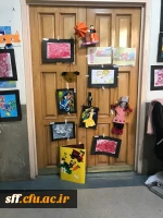 نمایشگاه دست ساخته های دانشجویان رشته علوم تربیتی کارگاه هنر با استاد جنتی 13