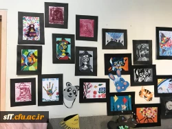 نمایشگاه دست ساخته های دانشجویان رشته علوم تربیتی کارگاه هنر با استاد جنتی 15