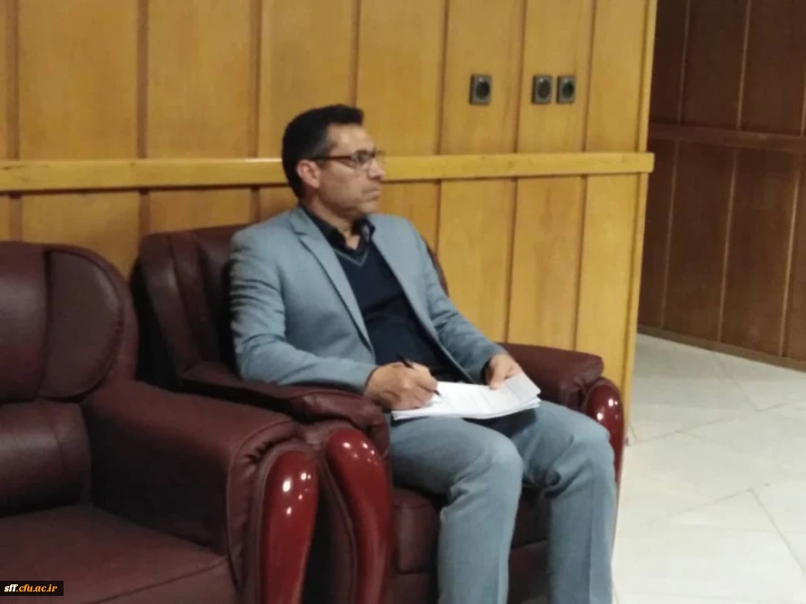 بازدید دکترکیومرث  احمدی  و دکتر قیصریان از حوزه معاونت نظارت و  ارزیابی و تضمین کیفیت سازمان مرکز ی دانشگاه فرهنگیان از  واحد دانشگاهی  سلمان فارسی شیراز  4