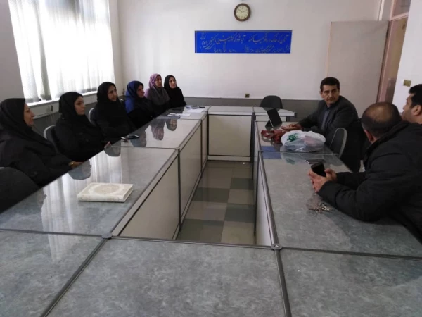 بازدید دکترکیومرث  احمدی  و دکتر قیصریان از حوزه معاونت نظارت و  ارزیابی و تضمین کیفیت سازمان مرکز ی دانشگاه فرهنگیان از  واحد دانشگاهی  سلمان فارسی شیراز  6