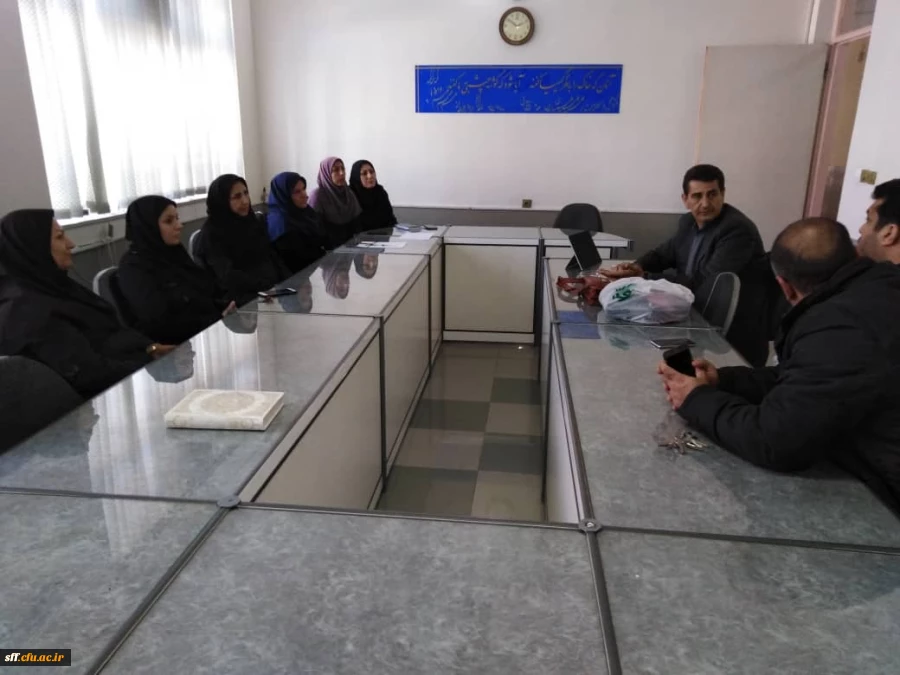 بازدید دکترکیومرث  احمدی  و دکتر قیصریان از حوزه معاونت نظارت و  ارزیابی و تضمین کیفیت سازمان مرکز ی دانشگاه فرهنگیان از  واحد دانشگاهی  سلمان فارسی شیراز  6