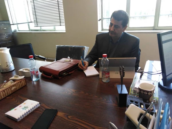 بازدید دکترکیومرث  احمدی  و دکتر قیصریان از حوزه معاونت نظارت و  ارزیابی و تضمین کیفیت سازمان مرکز ی دانشگاه فرهنگیان از  واحد دانشگاهی  سلمان فارسی شیراز  7