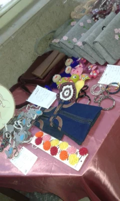 برپایی نمایشگاه دست ساخته های کانون های سلمان فارسی شیراز به مناسبت ایام اله دهه فجر 6