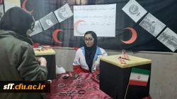 برپایی نمایشگاه دست ساخته های کانون های سلمان فارسی شیراز به مناسبت ایام اله دهه فجر 11