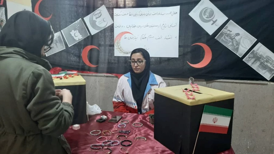 برپایی نمایشگاه دست ساخته های کانون های سلمان فارسی شیراز به مناسبت ایام اله دهه فجر 11